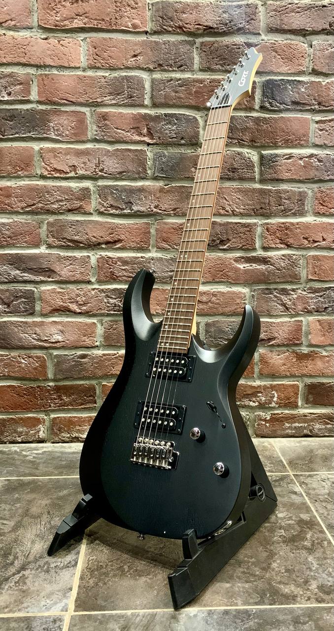 Электрогитара Cort Super Stratocaster X-100 BK Mate (Индонезия) - изображение 10