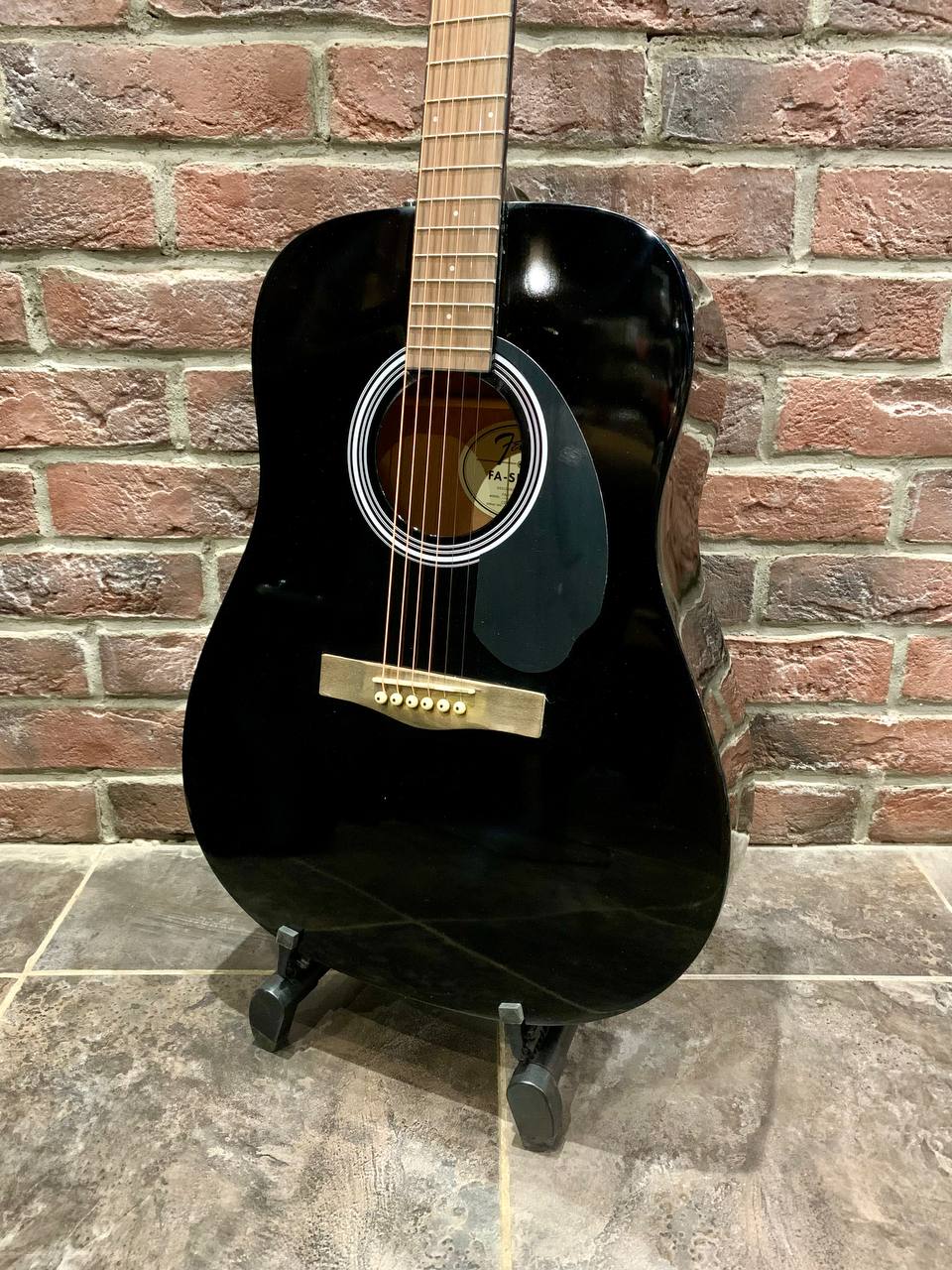 Акустическая Гитара Fender FA-115 BK (Оригинал)