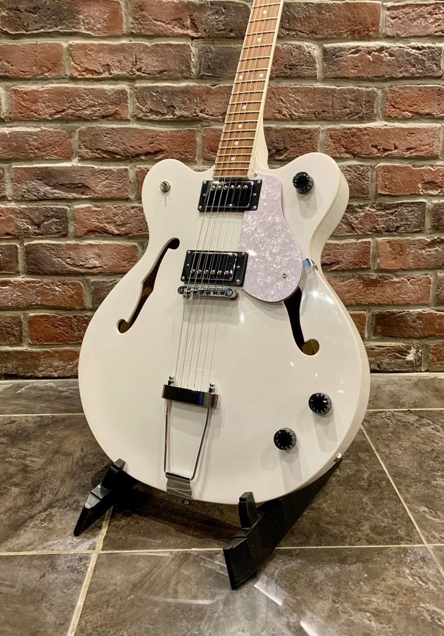 Электрогитара Полуакустическая Ibanez Archtop WH - изображение 2