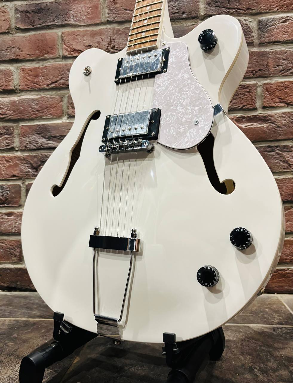 Электрогитара Полуакустическая Ibanez Archtop WH - изображение 4