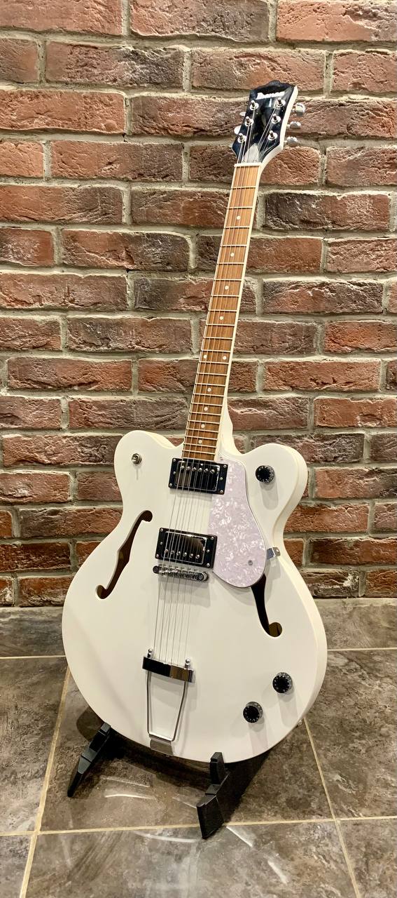 Электрогитара Полуакустическая Ibanez Archtop WH - изображение 12