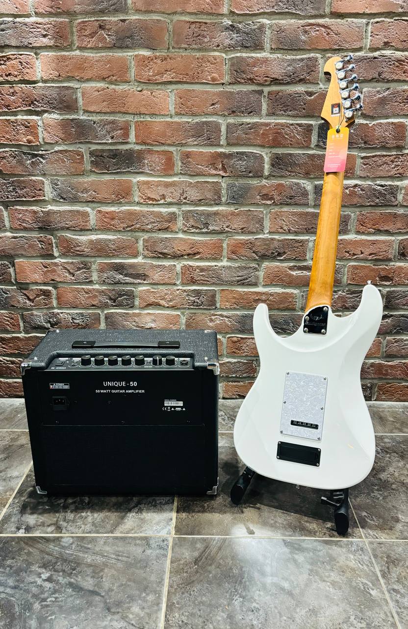 Электрогитара-Процессор Stratocaster + Мощный Комбик 50 ват (комплект) - изображение 2