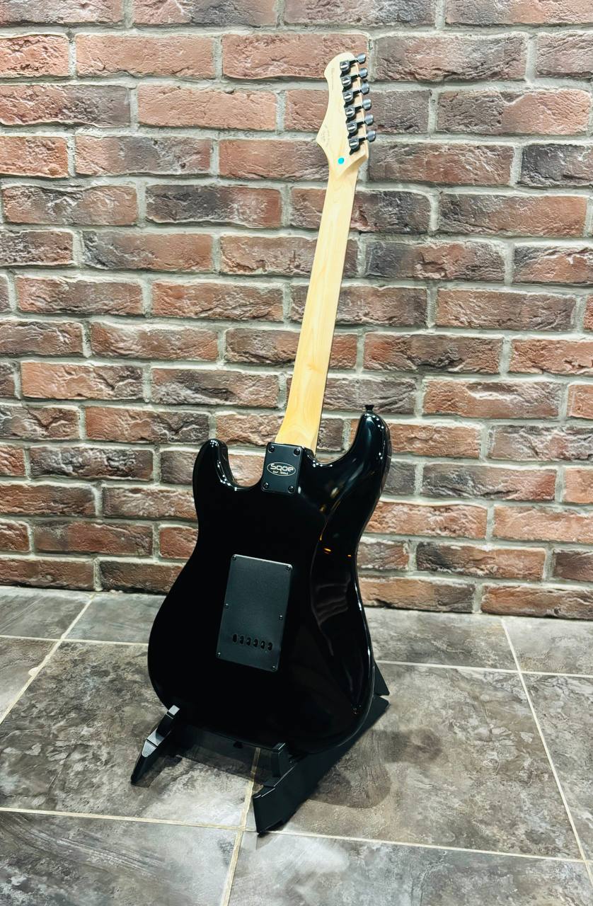 Электрогитара Sqoe Black Stratocaster HSS - изображение 10