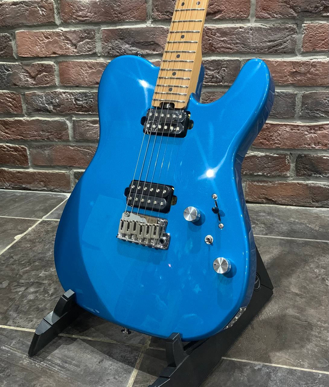 Электрогитара EART Guitar TL-380 Blue - изображение 2