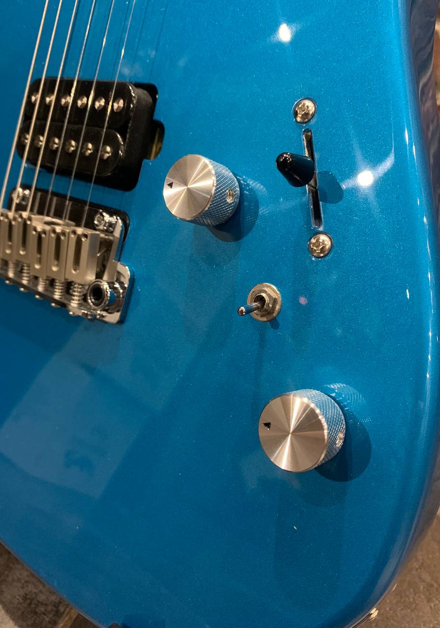 Электрогитара EART Guitar TL-380 Blue - изображение 5