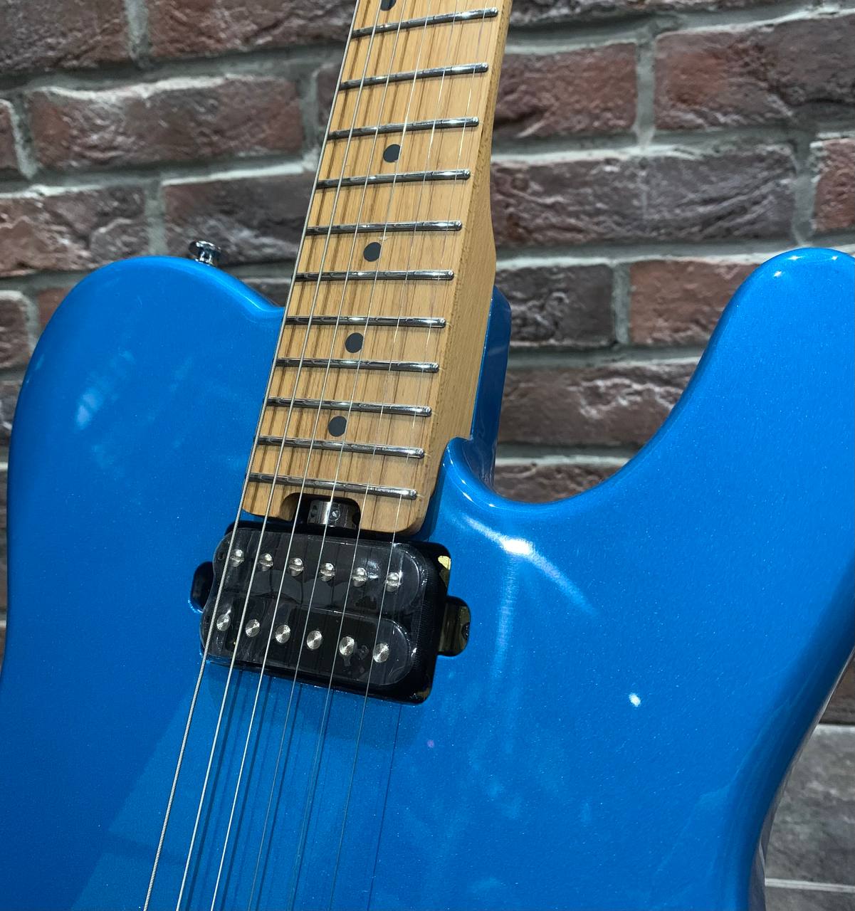 Электрогитара EART Guitar TL-380 Blue - изображение 6
