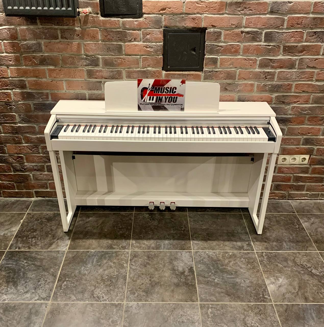 Цифровое Корпусное Пианино Home Piano SP-110 WH