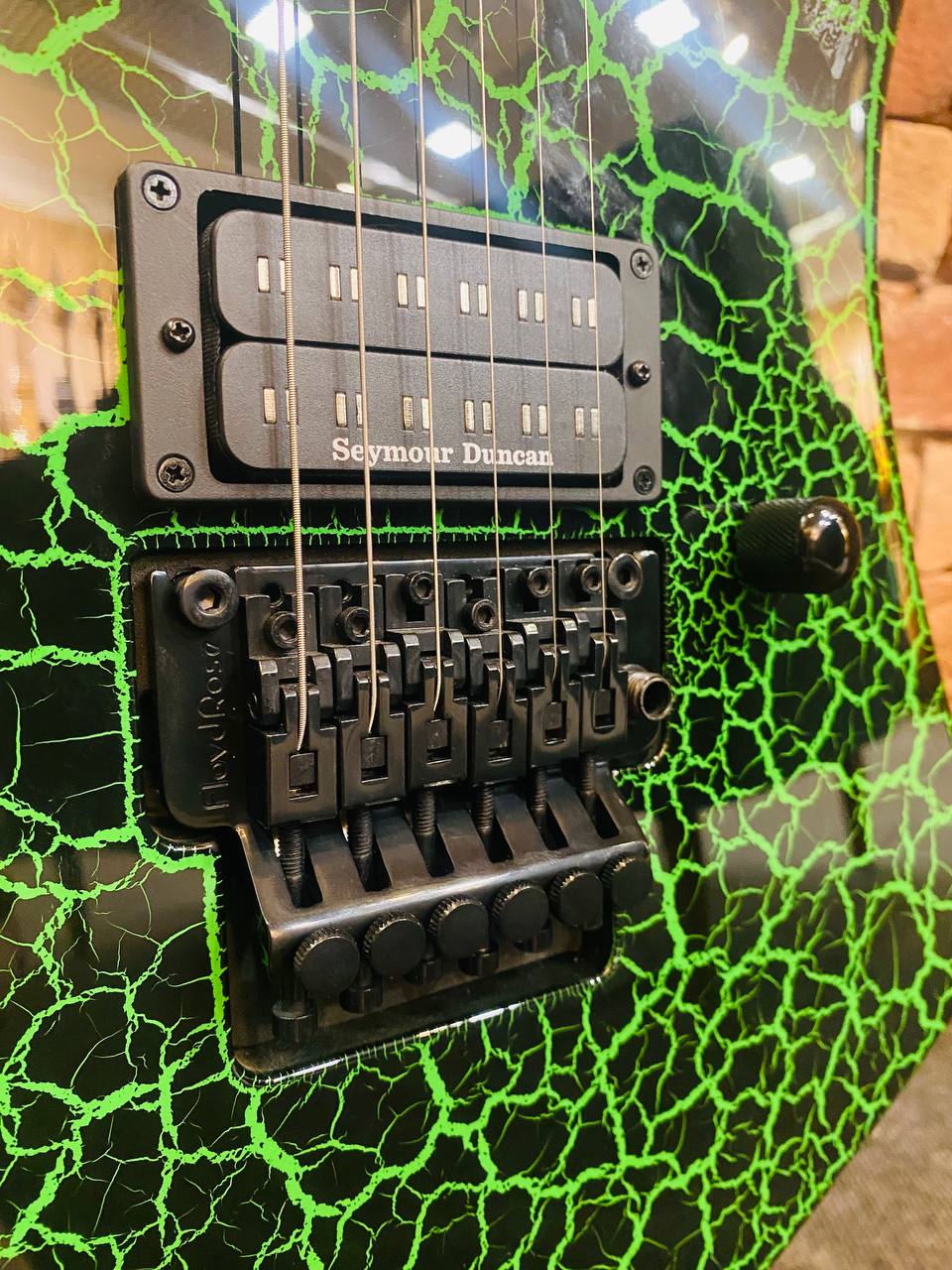 Jackson Pro Series Signature Brandon Ellis Kelly Green Crackle - изображение 4