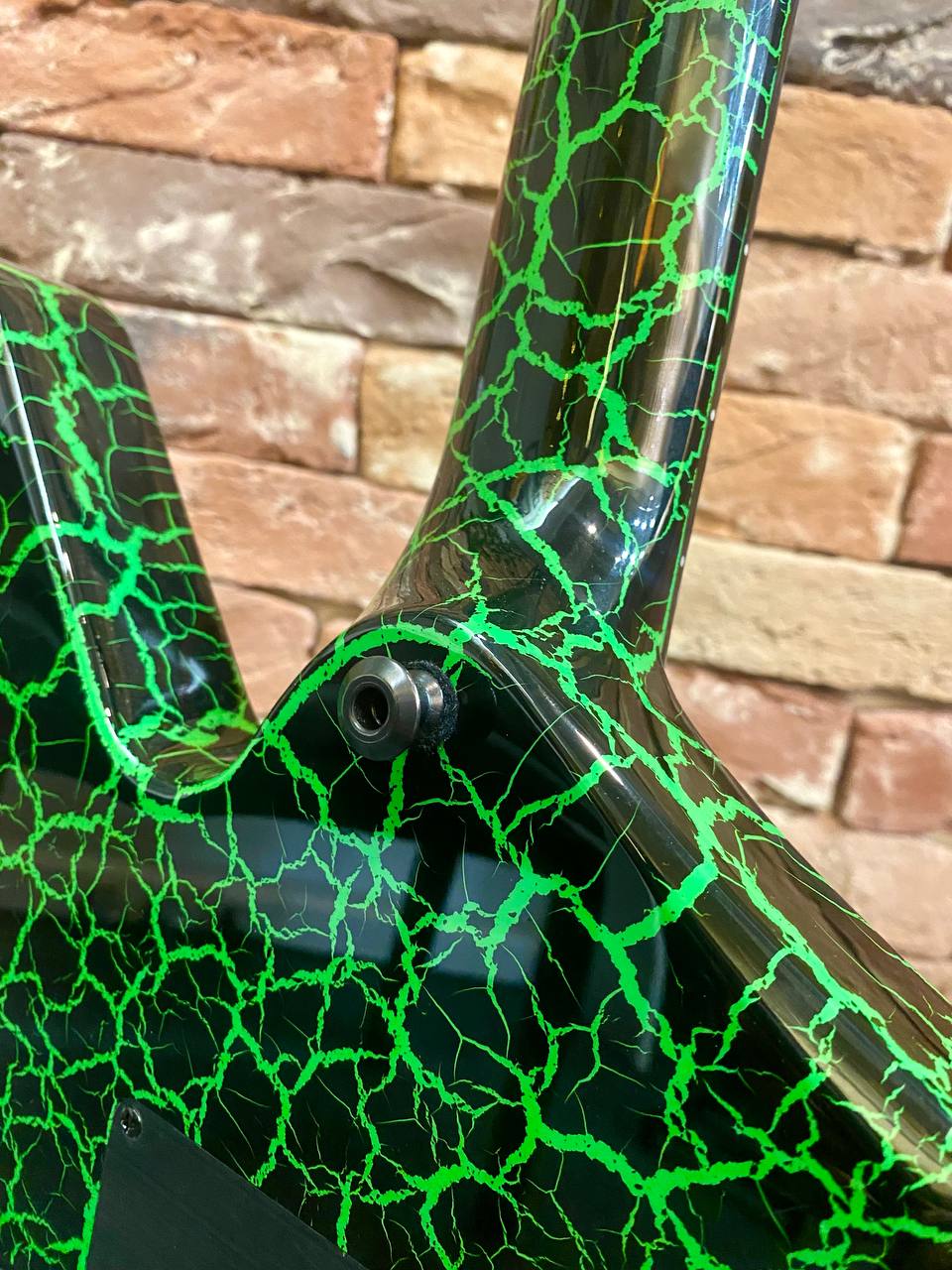 Jackson Pro Series Signature Brandon Ellis Kelly Green Crackle - изображение 5