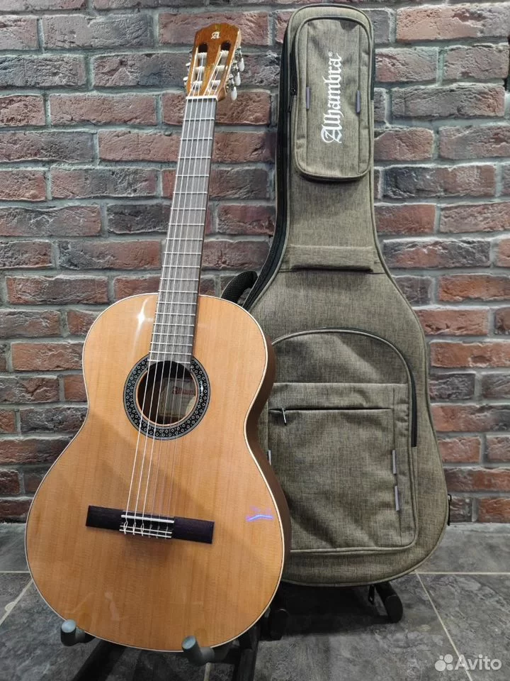 Классическая Испанская Гитара Alhambra Hybrid Terra 4/4 + Фирменный Чехол