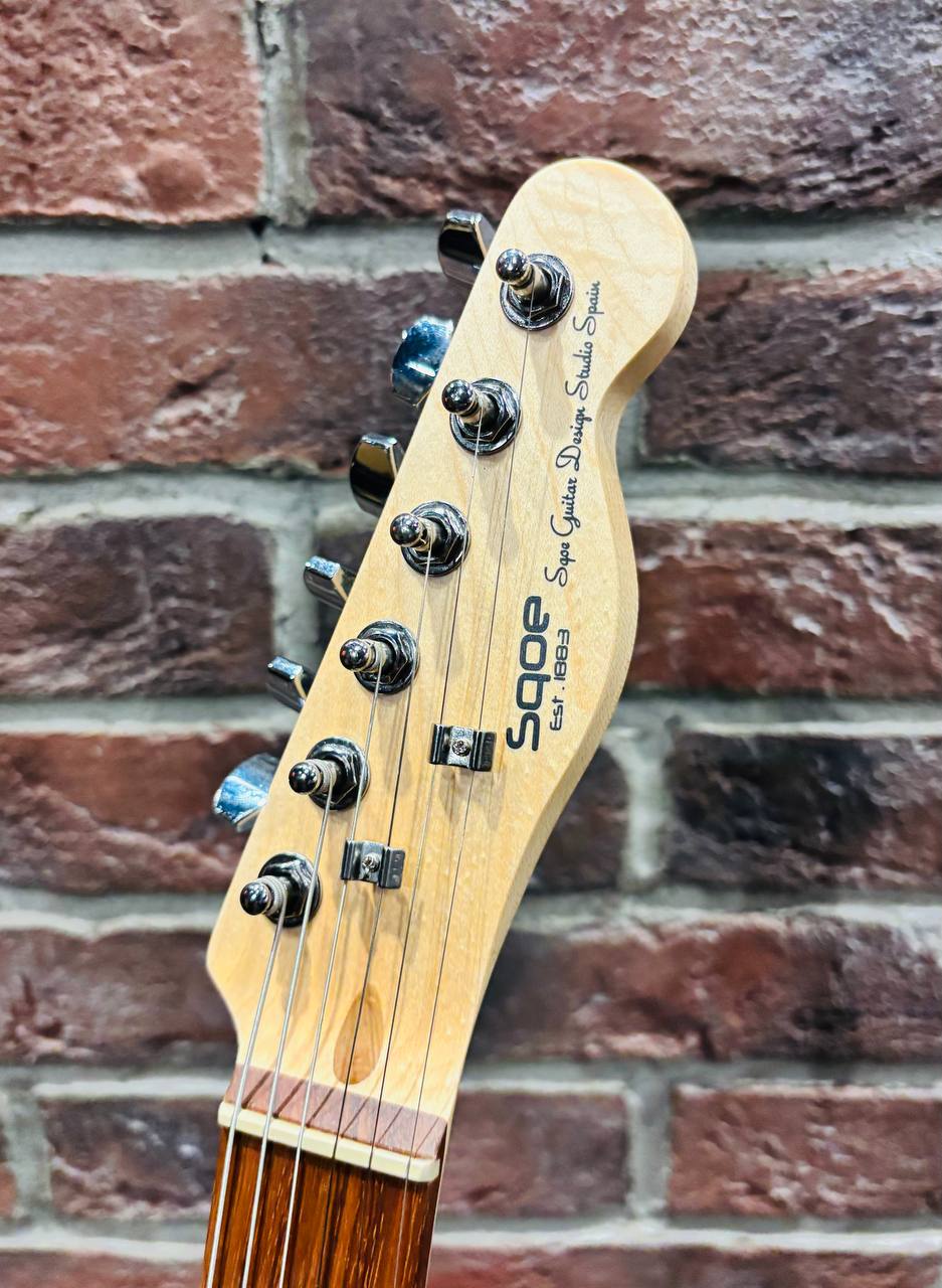 Электрогитара SQOE Telecaster SS White - изображение 7