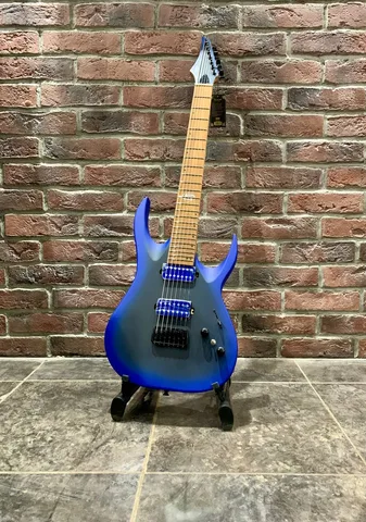 7-ми Струнная Электрогитара SQOE Neon Blue