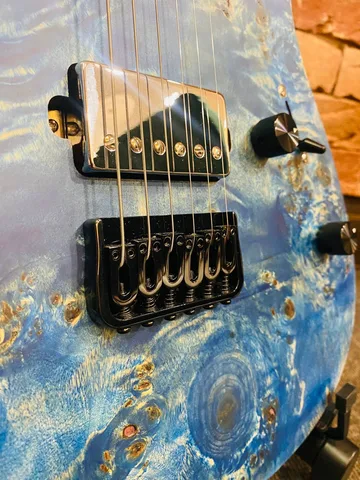 Электрогитара EART EX-Н6 Blue - изображение 4