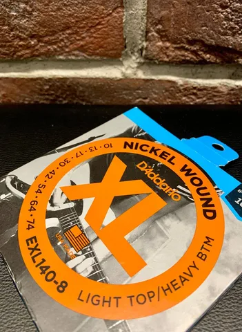 Струны для 8-ми Струнной Электрогитары D'Addario XL 10-74 (USA)