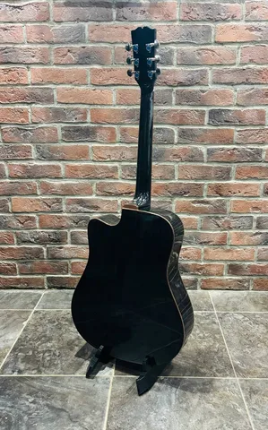 Акустическая Гитара Shinobi Black Dreadnought BKL из Махагони (аналог Yamaha)