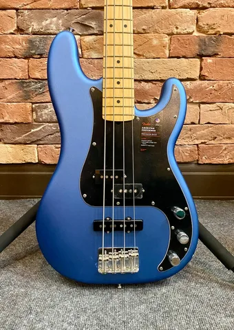 Бас Гитара Fender American Performer Blue Precision USA California