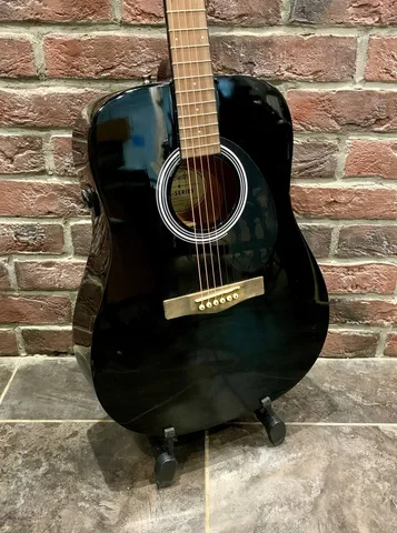 Транс-Акустическая Гитара Fender FA-115 BK (Оригинал)