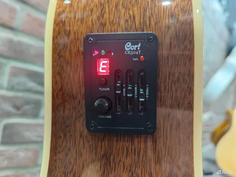 Акустическая Гитара Cort EQ-880N + Цифровой Комбик c Эффектами (Индонезия)