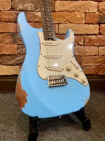 Электрогитара EART Vintage Sonic Blue Relic