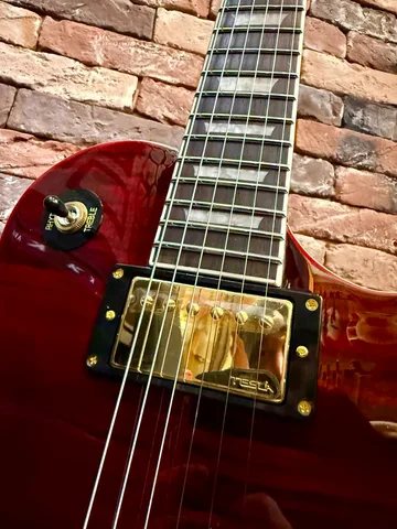 Harley Benton SC-550 2 Black Cherry Flame (Индонезия) - изображение 3