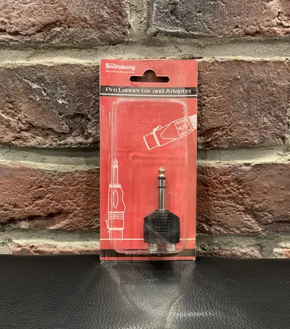 Переходник Soundking Stereo 2xRCA Female – 6,3мм Male