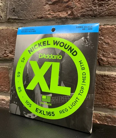 Струны для Бас Гитары D'Addario Regular 45-105 (USA)