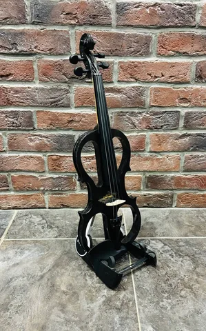 Электроскрипка (полный комплект, чёрная)