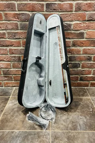 Электроскрипка (полный комплект, чёрная)