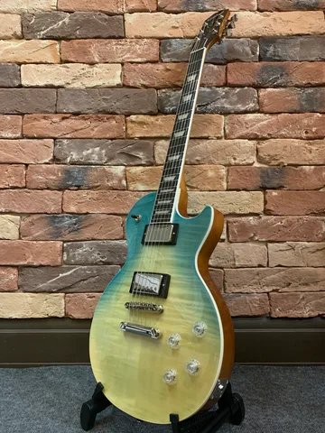 Электрогитара Epiphone Caribbean Blue Fade - изображение 9