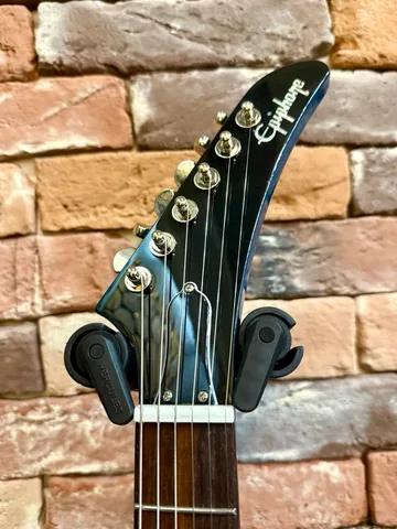 Электрогитара Epiphone Explorer Brunwick Blue Sparkle - изображение 7