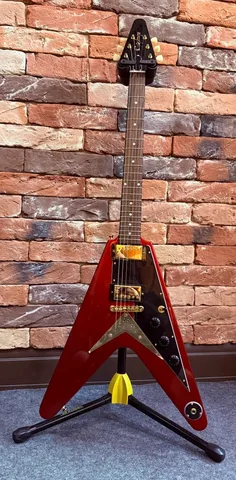 Электрогитара Epiphone Flying V Ruby Red Metallic - изображение 9