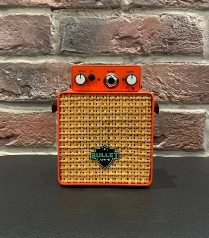 Аккумуляторный Гитарный Комбик Micro Robot Bullet Orange