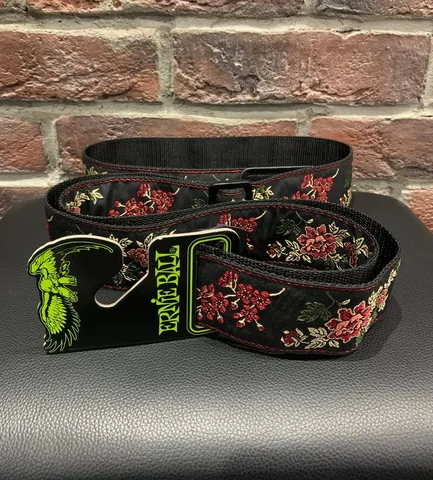 Ремень для Гитар Ernie Ball Red Rose (USA)
