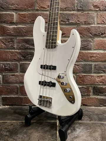 Бас Гитара Jazz Bass White Edition