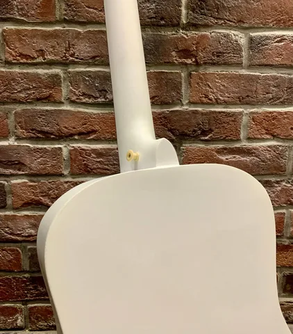 Белая Акустическая Гитара 7/8 для Начинающих 3800 WH
