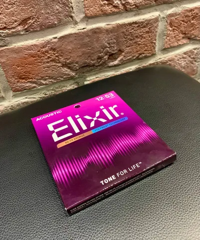 Струны для Акустической Гитары Elixir Bronze Polyweb 12-53 (USA)