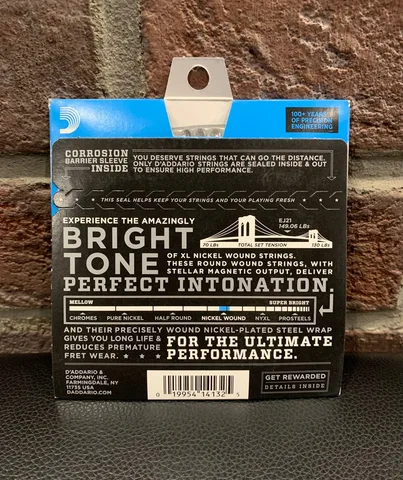 Струны для Электрогитары D'Addario Jazz Light 12-52 (USA)