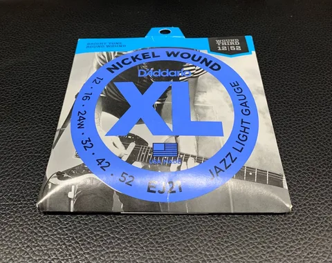 Струны для Электрогитары D'Addario Jazz Light 12-52 (USA)