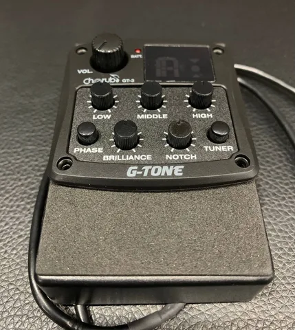 Гитарный Звукосниматель Cherub T3 EQ-Эквалайзер с Тюнером