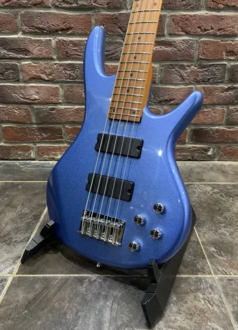 Бас Гитара BT-5 Blue Metallic (Обожженный Клен)