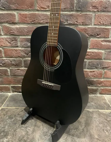 Акустическая Гитара Cort Black Edition из Ели (Индонезия)