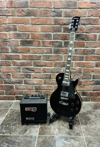 Электрогитара Les Paul BS Venom + Цифровой Комбик с эффектами и Драм Машиной