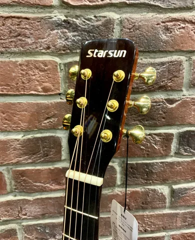 Электро-Акустическая Гитара StarSun Dreadnought NAT-EQ (Массив Ели)