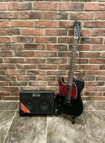 Леворукая Электрогитара HB HH-Telecaster + Комбик 80вт (комплект)
