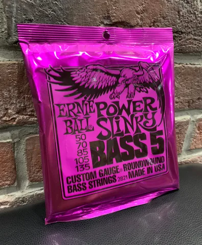 Струны для 5-ти Струнной Бас Гитары Ernie Ball 50-135 (USA) - изображение 3