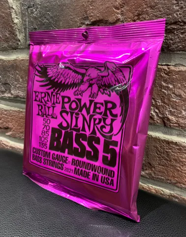 Струны для 5-ти Струнной Бас Гитары Ernie Ball 50-135 (USA) - изображение 5
