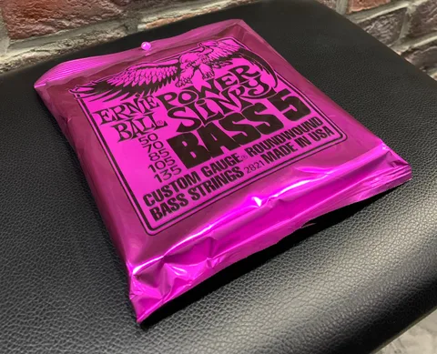 Струны для 5-ти Струнной Бас Гитары Ernie Ball 50-135 (USA) - изображение 7