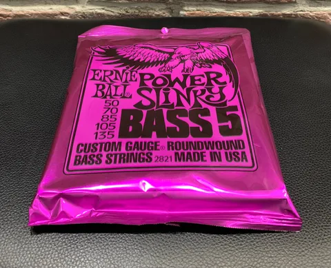 Струны для 5-ти Струнной Бас Гитары Ernie Ball 50-135 (USA) - изображение 10