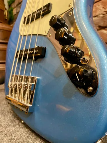 Бас Гитара Fender Player Plus Jazz Bass V MN Opal Spark (Mexico)
