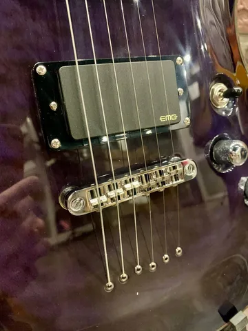 Электрогитара Aion EMG Series Violet Edition - изображение 4